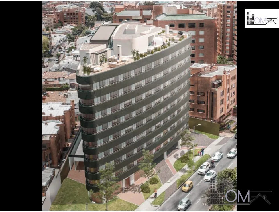 Vendo Apartaestudio Amoblado en Santa Paula (Ed. VOU, para estrenar) - Bogotá (Q82909)